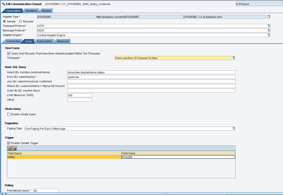 Microsoft Dynamics Screen DYN365BC_PO